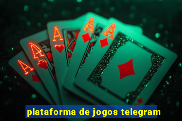 plataforma de jogos telegram